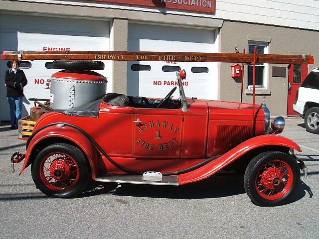 1929 Model A homebuilt by members and used until the early 50's