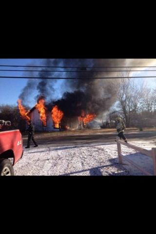 Mutual Aid Structure Fire 01/18/13