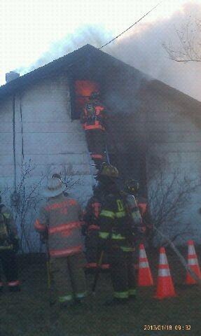 Mutual Aid Structure Fire 01/18/13