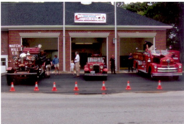 Watch Hill Fire Department Fire Safety Day 8.08