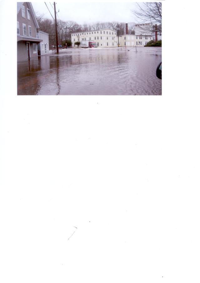 View from the corner of High and West Streets looking toward Laurel Street.3/31/10